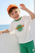 Zeyland Boy Printed T-Shirt - White