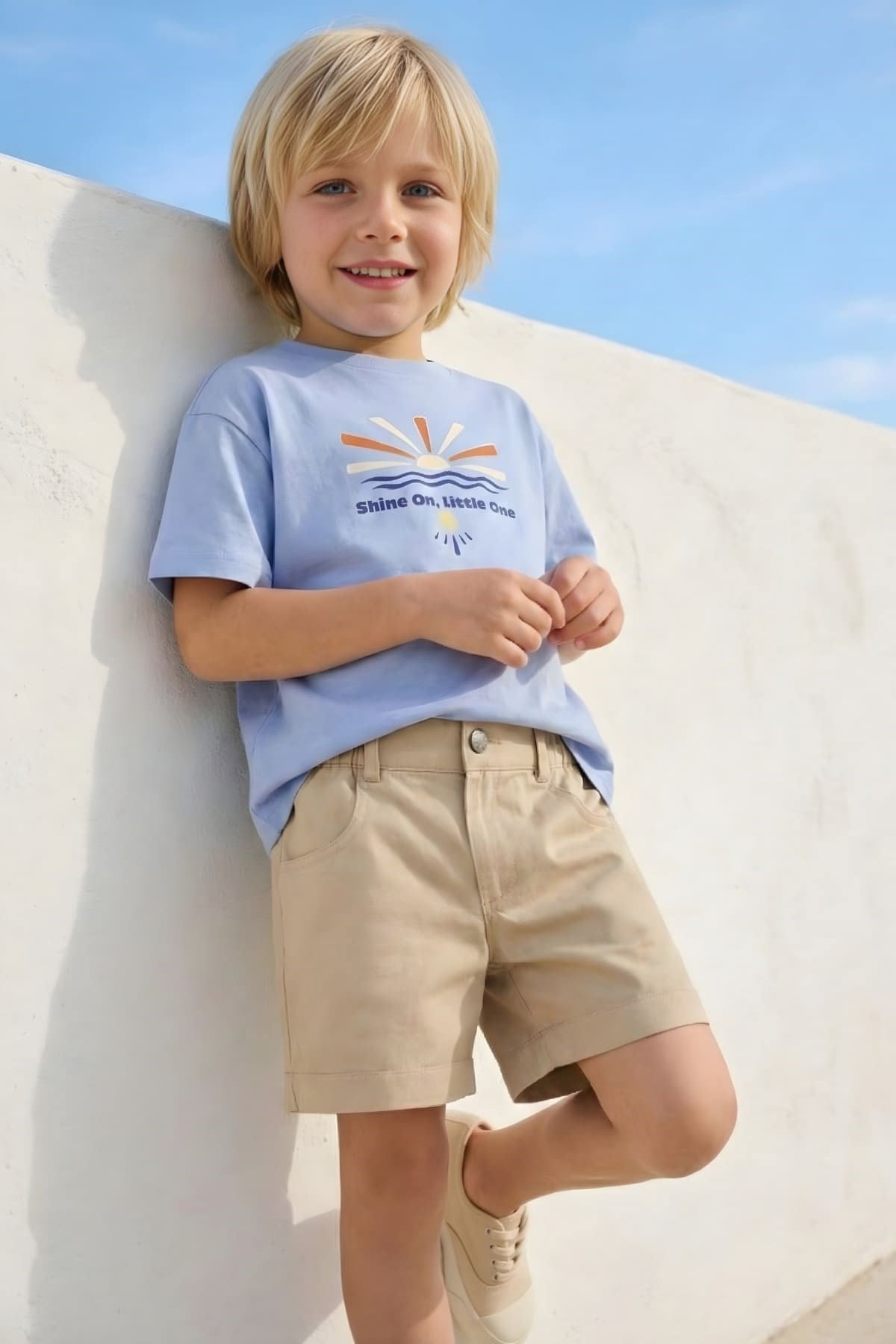 Zeyland Boy Printed T-Shirt - Blue