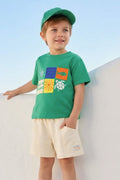 Zeyland Boy Printed T-Shirt - Green