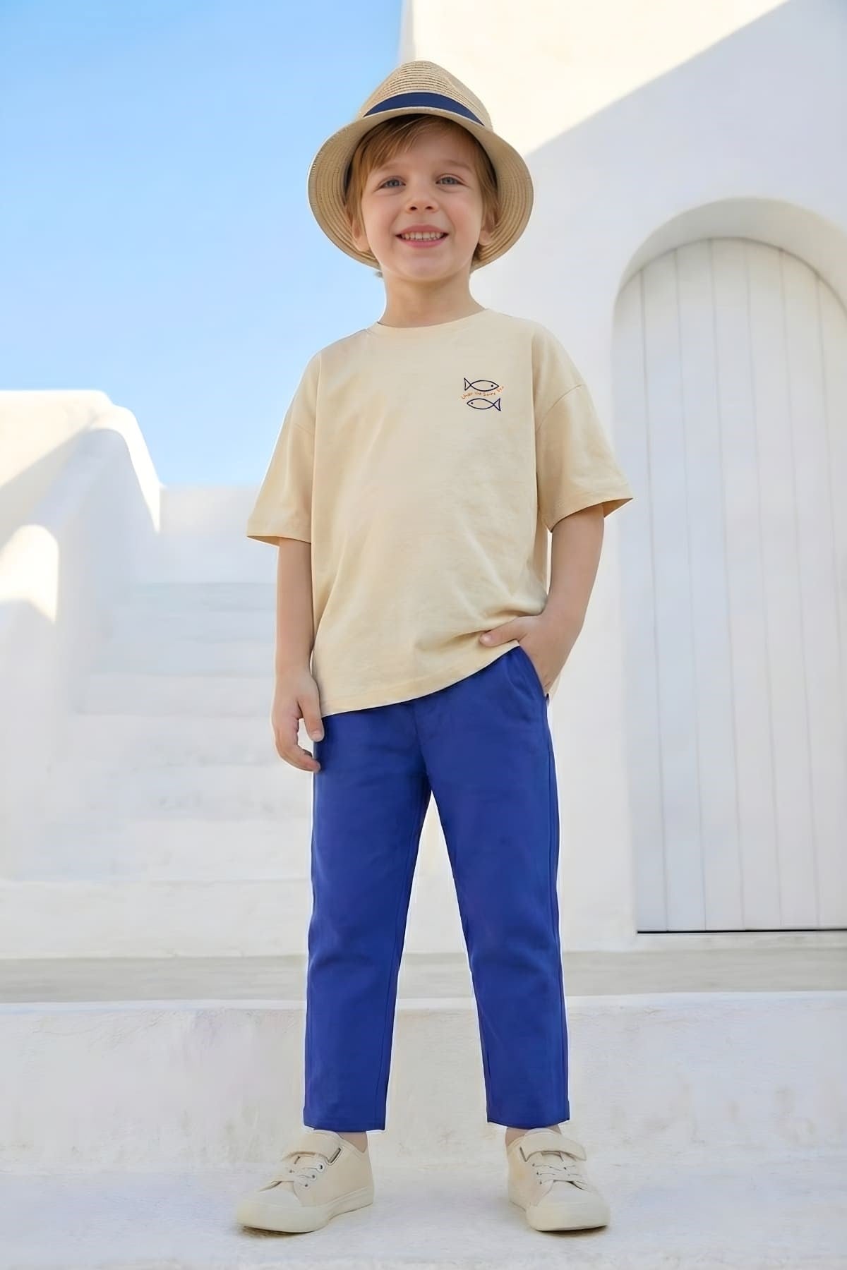 Zeyland Boy T-Shirt - Cream