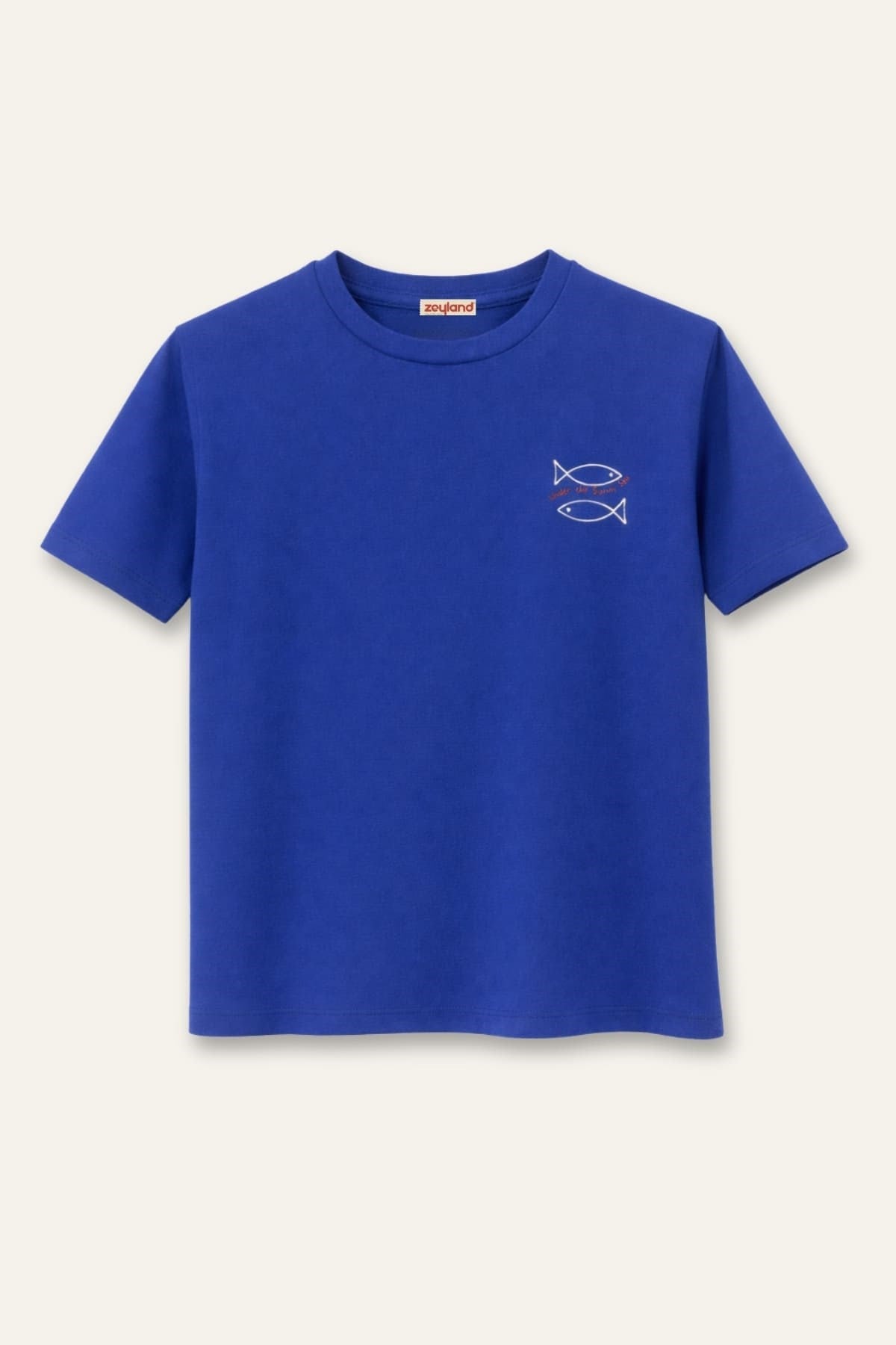 Zeyland Boys' T-Shirt - Sax Blue
