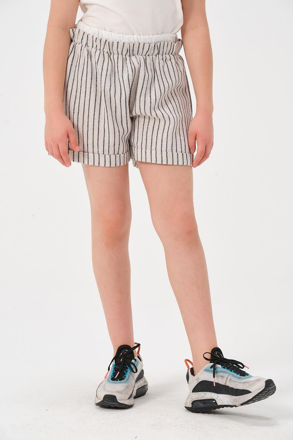 Zeyland Girl Striped Shorts