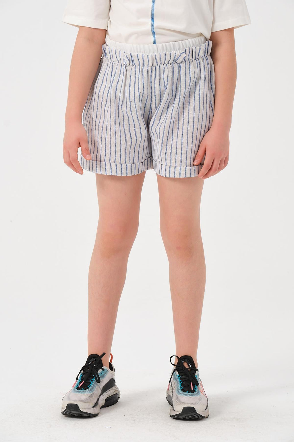 Zeyland Girl Striped Shorts
