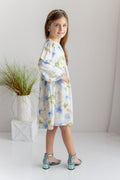 Zeyland Girl Patterned Woven Dress