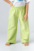 Zeyland Girls' Plain Sweatpants with Ruffle Belt